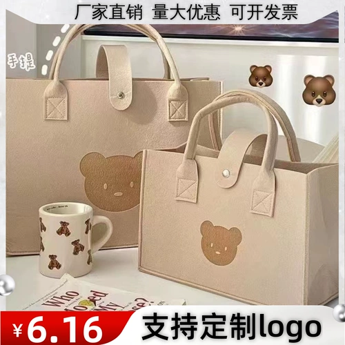 Вместительная и большая барсетка, сумка через плечо, сумка для путешествий для матери и ребенка, портативная льняная сумка, с медвежатами