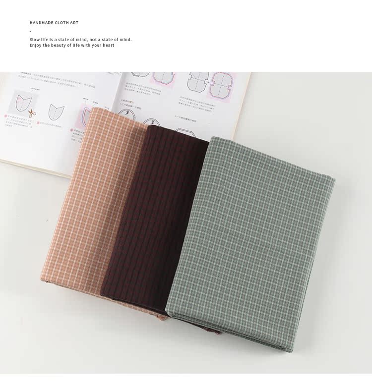[Mango] chiều rộng vải 140cm 156 trong chất lượng cao làm bằng tay vải bông DIY trước khi nhuộm 1/4 mét - Vải vải tự làm vải bố cotton