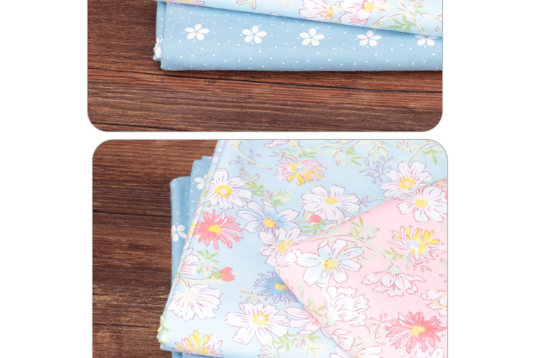 Vải xoài rộng 150cm handmade DIY vải cotton cotton twill 0,5 * 1,5 m vải hoa văn cổ điển