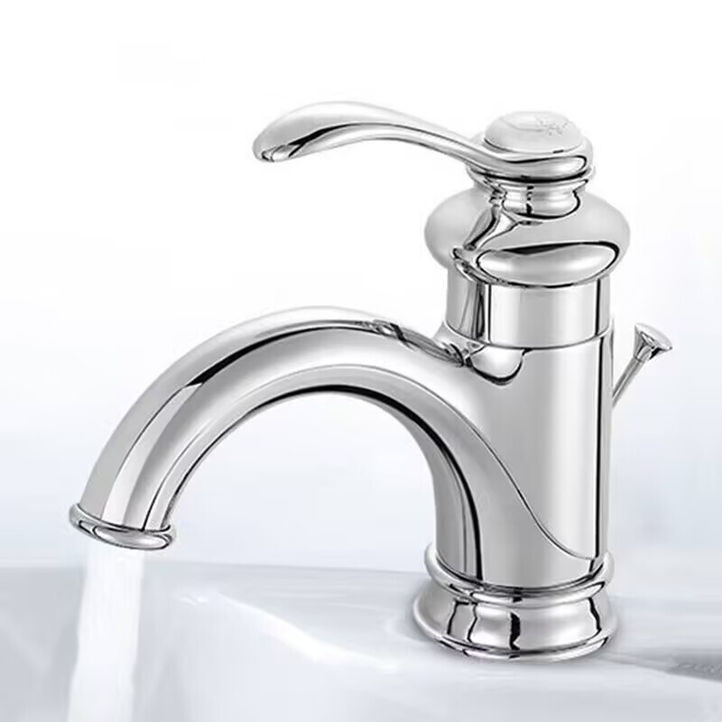 Philphas K-8657T/12184T-4-Cp European Retro Faucet Under-Sink Basin Hot and Cold Water Faucet