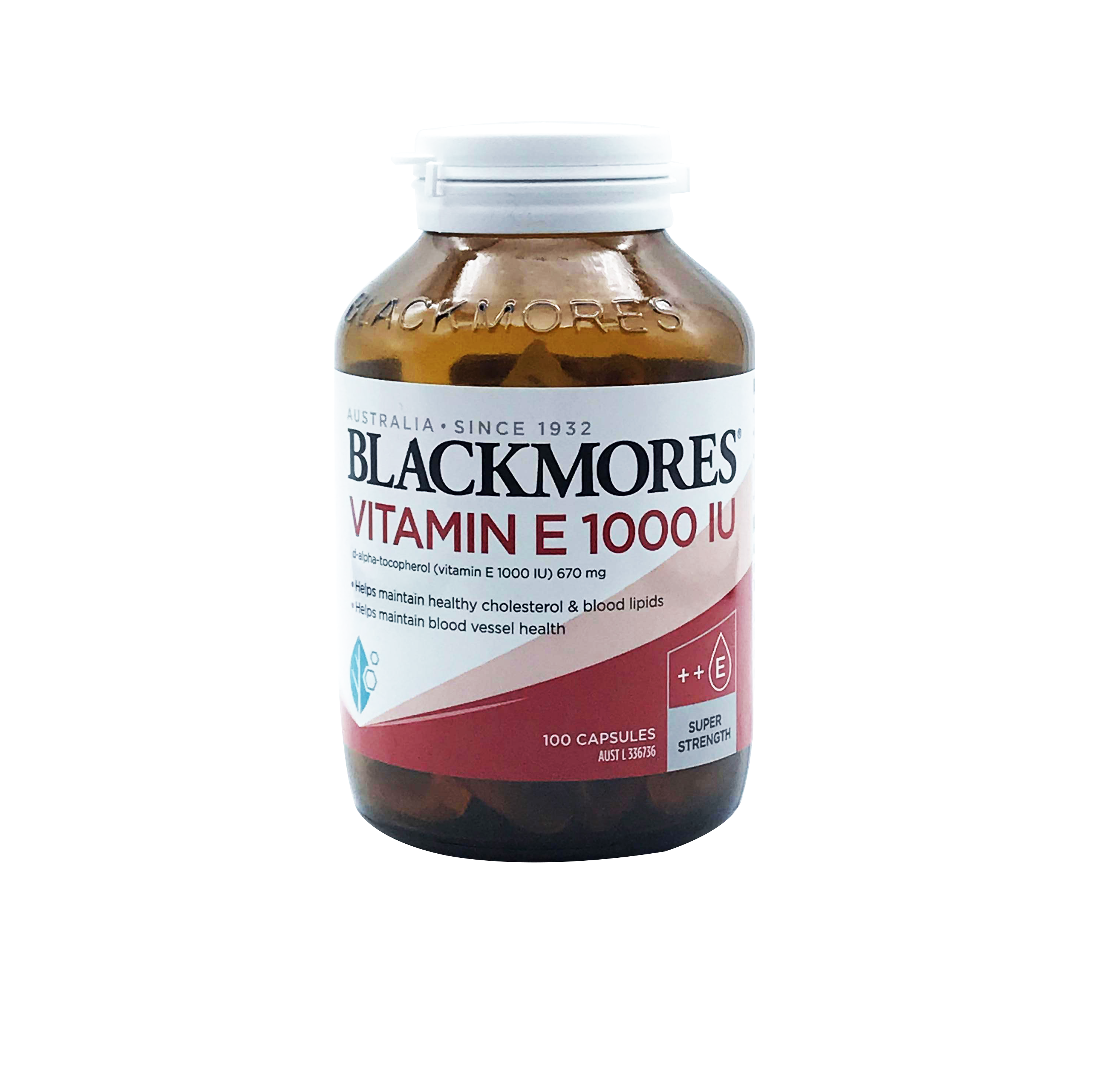 Australian Australia's Jiao Bao Blackmores Vitamin E soft capsule 100 grain VE antioxidant to promote fertility 1000IU