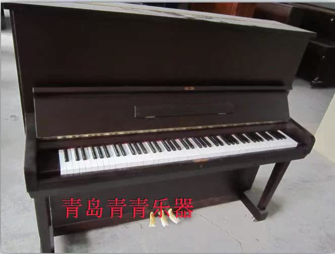 {Thanh Đảo Nhạc Thanh Thanh} Đàn piano ba dây cũ nguyên bản của Hàn Quốc đỏ 3500 nhân dân tệ piano casio