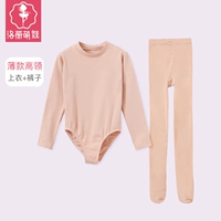 Высокая тонкая соединенная одежда+носки для ног