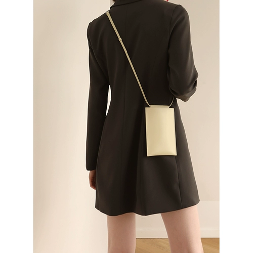 Мобильный телефон, небольшая сумка, ультратонкая сумка для телефона, из натуральной кожи