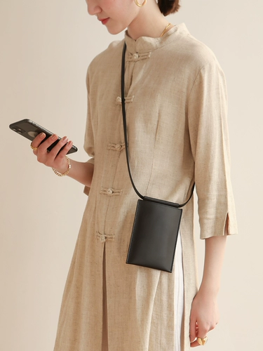 Маленькая сумка для телефона, кожаный мобильный телефон, небольшая сумка, из натуральной кожи