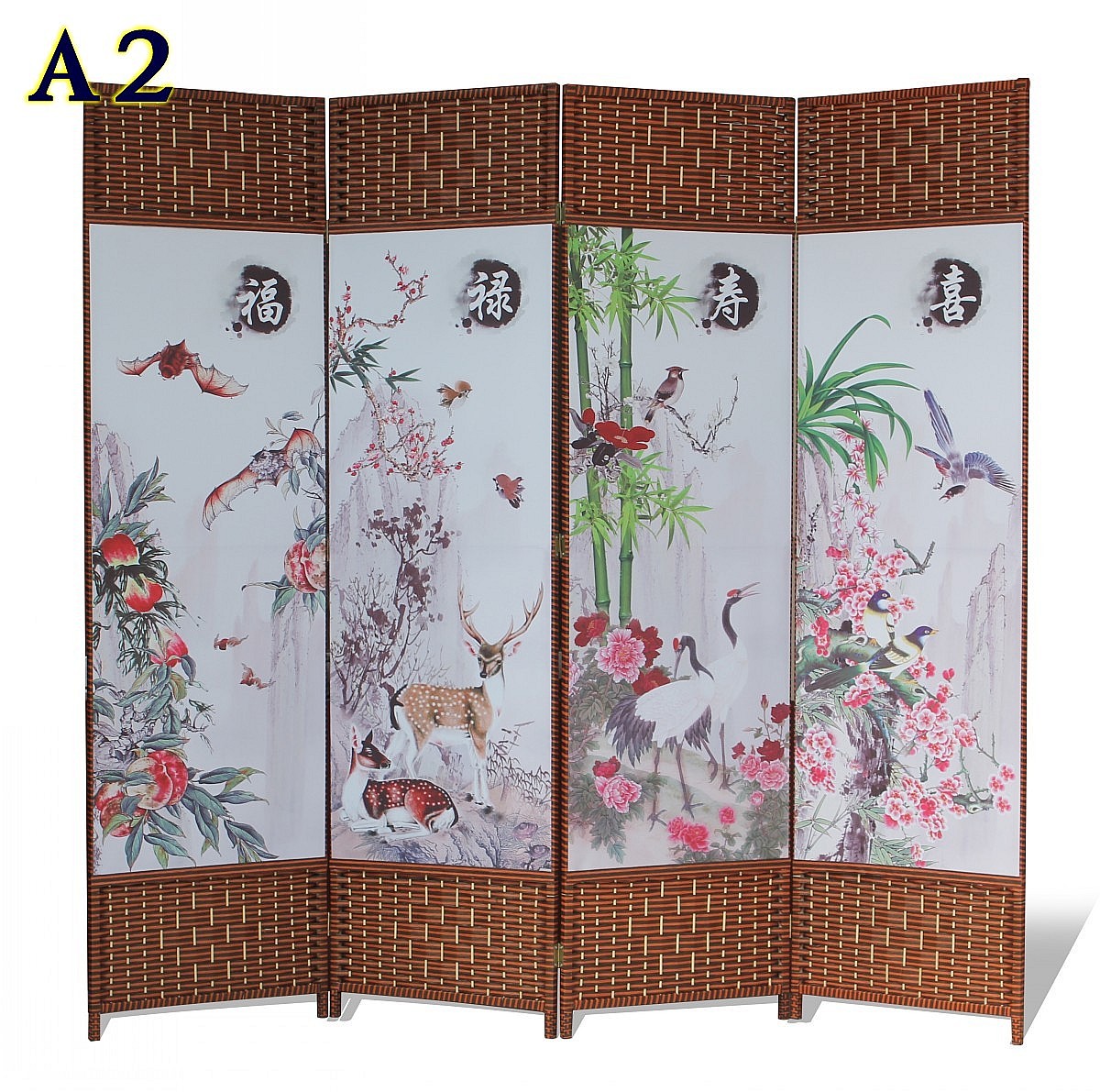 Vách ngăn màn hình phòng khách gấp màn hình hiên phòng ngủ đơn giản hiện đại gấp di động vải màn hình khách sạn phân vùng - Màn hình / Cửa sổ vách ngăn lam gỗ
