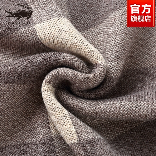 Зимний шарф, шерстяная накидка, мужская универсальная подарочная коробка для друга, крокодил, коллекция 2023, в корейском стиле