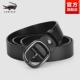 TD647-Black Buckle Черный ремень