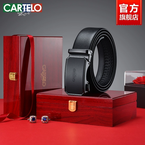 Высококлассный ремень, подарочная коробка, штаны, крокодил, из натуральной кожи, подарок на день рождения