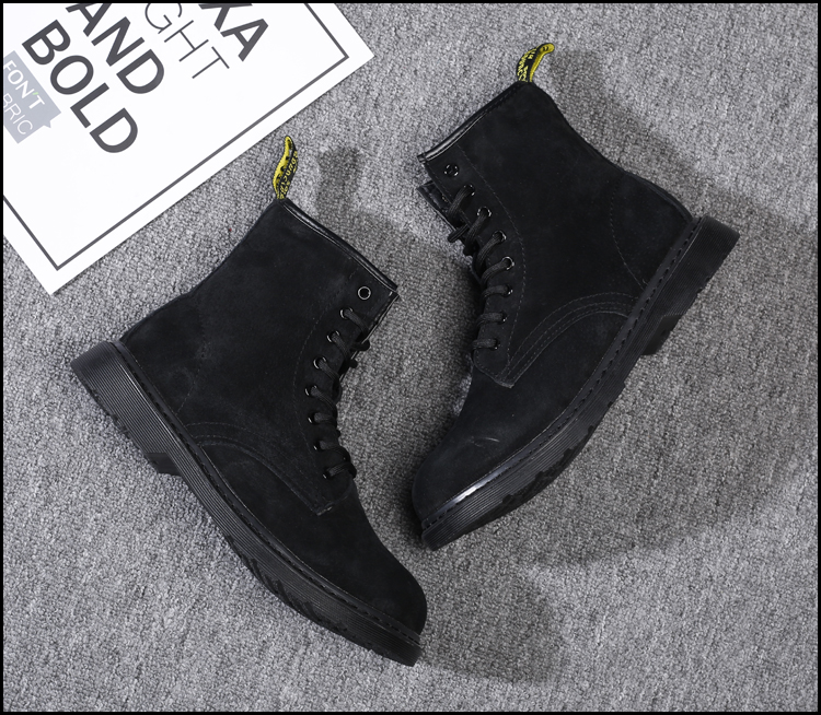Martin khởi động của nam giới booties da cao để giúp đen Martin giày England Hàn Quốc phiên bản của thủy triều của nam giới khởi động mùa hè dụng cụ khởi động giày Chelsea Boot nam chính hãng