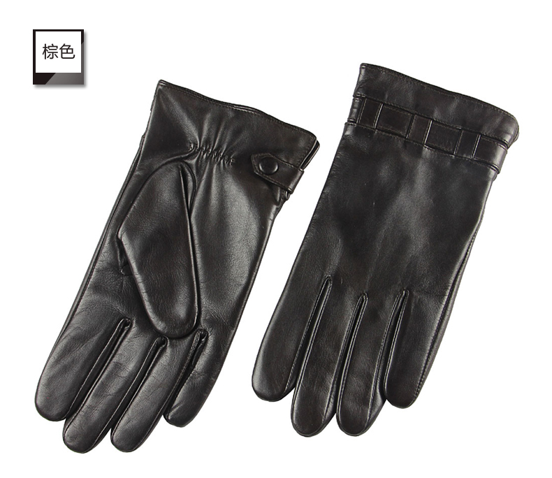 Gants pour homme WARMEN en peau de mouton - Ref 2782670 Image 13