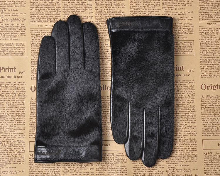 Gants pour homme WARMEN en peau de mouton - Ref 2782661 Image 8