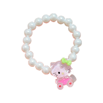 Little girl Kuromi bracelet jewelry girl cute cartoon 2024 new bracelet birthday gift pendant chain