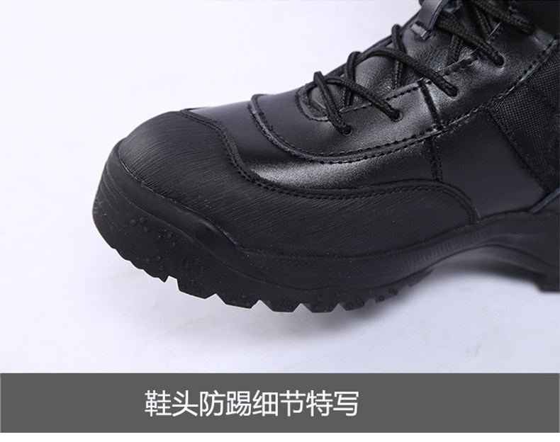 Bottes militaires pour homme en cuir - Ref 1402082 Image 25