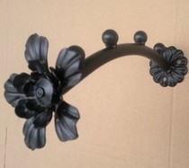 Clearance sale wrought iron clothing store wall hanging adhesive hook clothes display rack Wall clothes adhesive hook spot