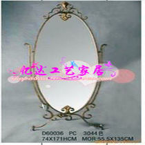 Eurostyle Iron Art Wear Mirror Clothing Shop Fitting Mirror Dresser Dresser Cosmetic body mirror floor frame mirror frame