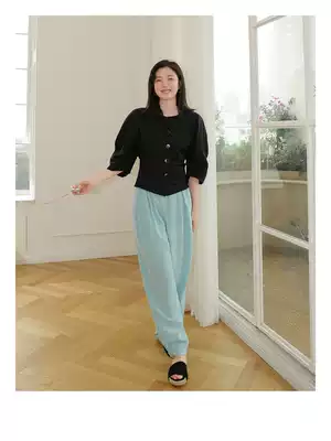 CHANDOOIVY high-definition heavy weight 19 mm mulberry silk anti-wrinkle air sense loose casual high-waist bloomers