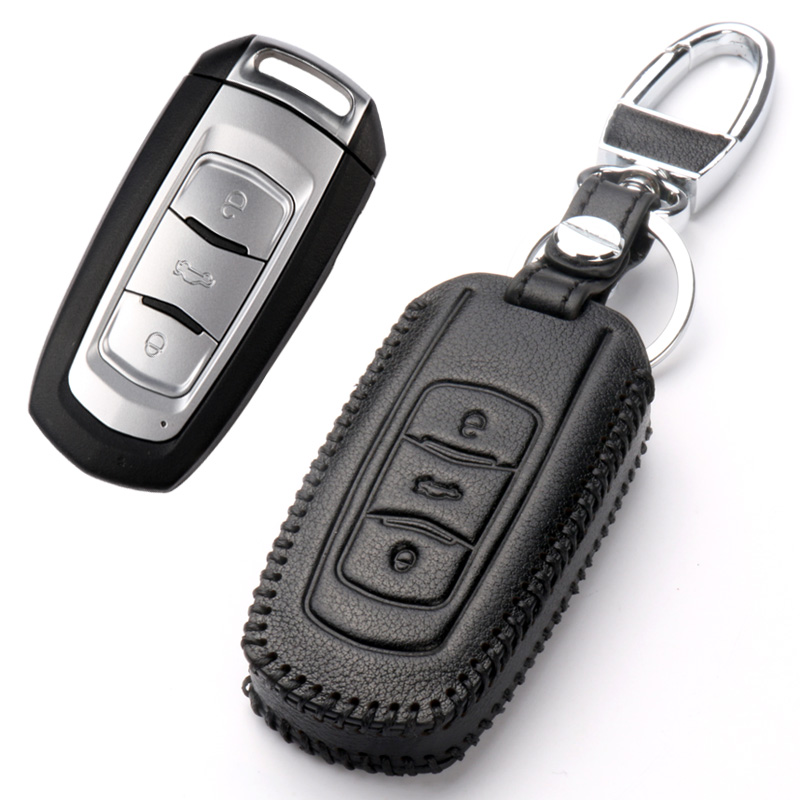 The real leather key set is dedicated to the Vision X3S1X6 Dihao GSGL BOYING GC7GX7 sea view buckle