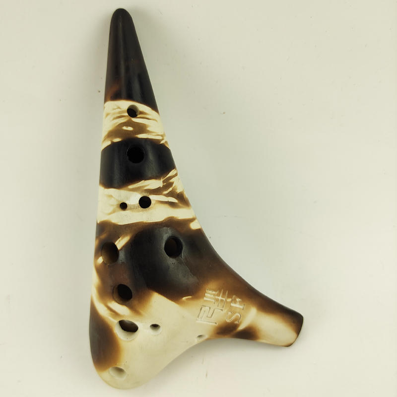 12 holes Tao flute SF treble F tuned to the City of the sky to play the Tao flute Lavender Sea Wave Glaze