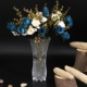 Sáng tạo cắm hoa bình hoa phong phú tre lily hoa khô thủy canh phòng khách bình thủy tinh cắm hoa phòng khách trang trí bàn cà phê - Vase / Bồn hoa & Kệ