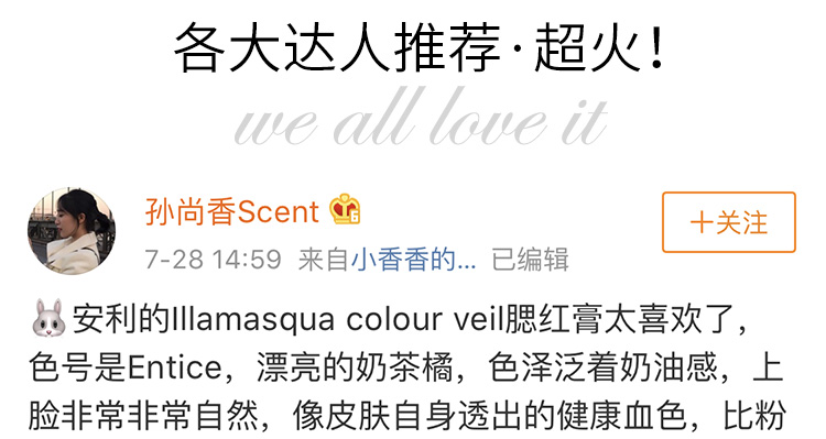 Haitao UK IllAMASQUA 2018 gel má hồng mới - Blush / Cochineal má hồng dior