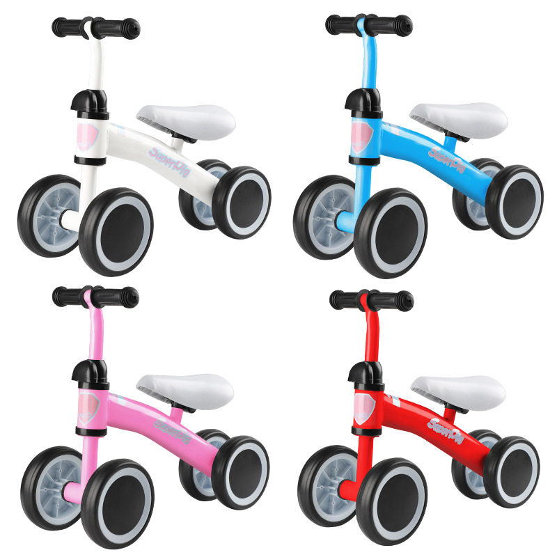 Children's pedalling car with no-foot bike in the car-child slide car baby double wheels no foot pedal bike