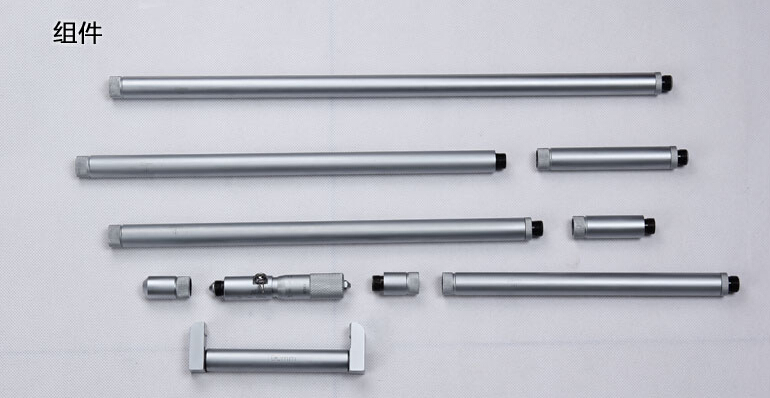 Forming inner diameter micrometer fitting to pick up the long pole differential head measuring head differential cylinder