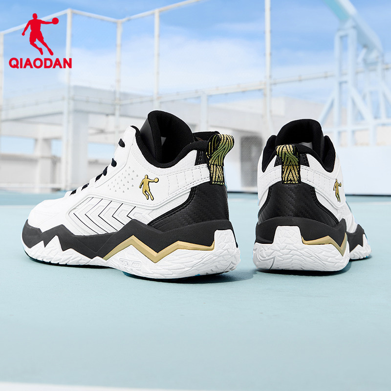 Jordan City Hero Basketball Shoes Men's Summer High-Top Practical Non-Slip Youth Leather Shock-Absorbing Sports Shoes