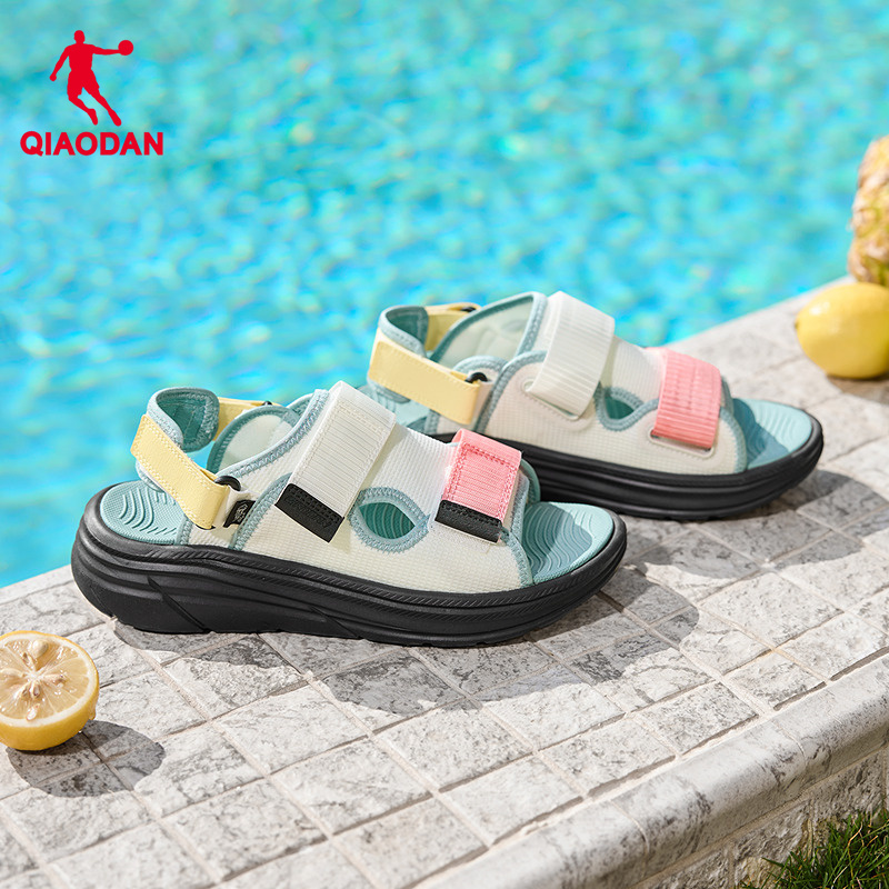 Jordan Mary Jane Beach Sandals for Women 2026 Summer New Style Velcro Sandals Outdoor Hollow Breathable Women's Shoes Jordan Mary Jane Beach Sandals for Women 2026 Summer New Style Velcro Sandals Outdoor Hollow Breathable Women's Shoes