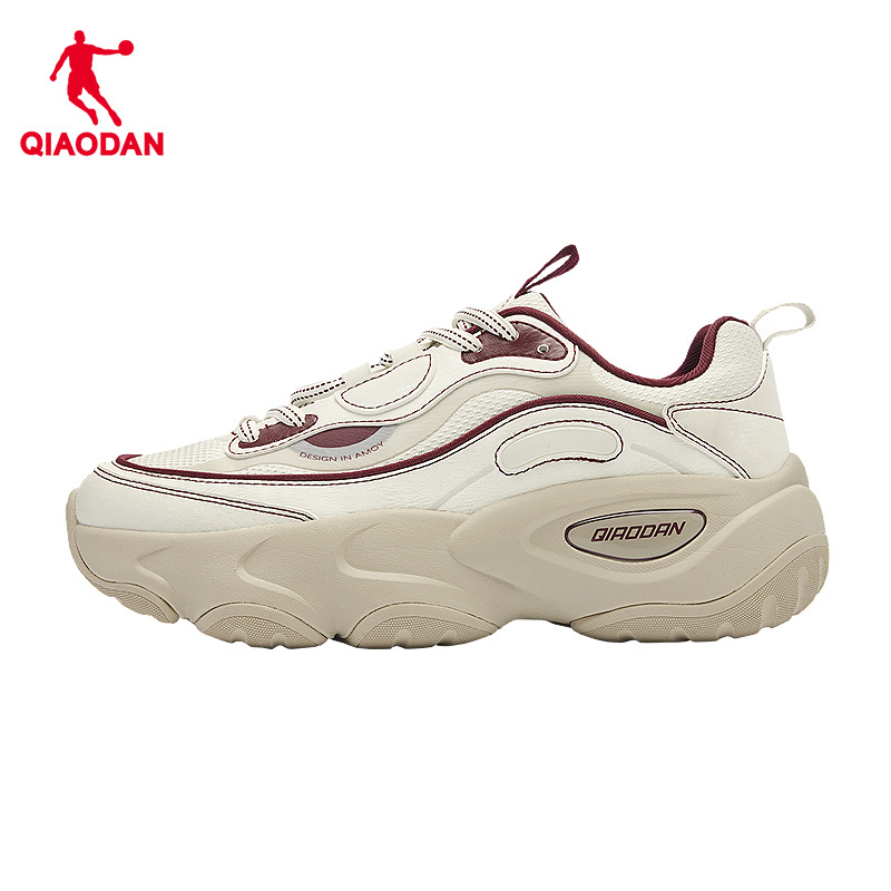 Jordan Casual Shoes for Women, Red, 2026 Summer, Leather Surface, Lightweight, Height-Increasing Dad Shoes, Women's Shoes, Same Style as in the Mall Jordan Casual Shoes for Women, Red, 2026 Summer, Leather Surface, Lightweight, Height-Increasing Dad Shoes, Women's Shoes, Same Style as in the Mall