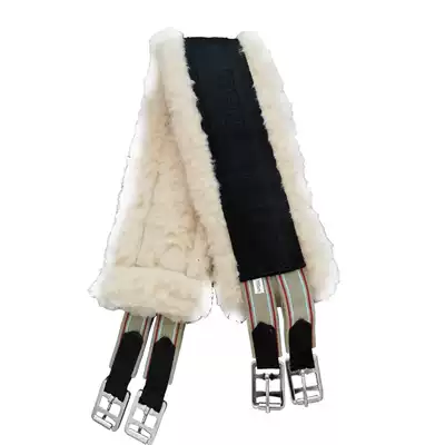 (2021 factory direct) high quality harness supplies lamb cashmere belly with comprehensive saddle