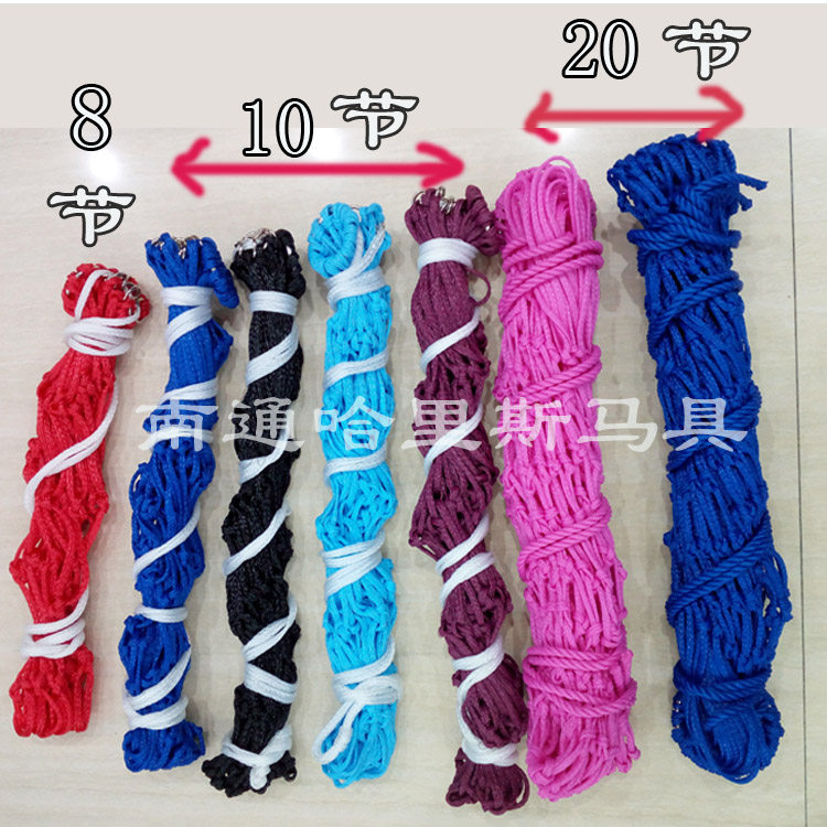 (2022 factory direct sales) stable supplies hay feeding horse bag hay bag grass net pocket horse feed bag