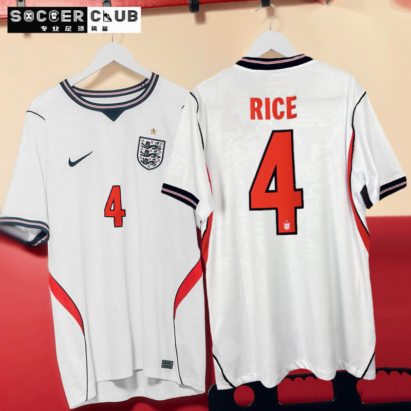 England 2026 Nike Authentic Home Short-Sleeved Football Jersey Rice Kane Ib5153/Ib5290-100