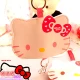 Bao da Hello Kitty Hộp đựng chìa khóa bằng da Hello Kitty có thể thu vào