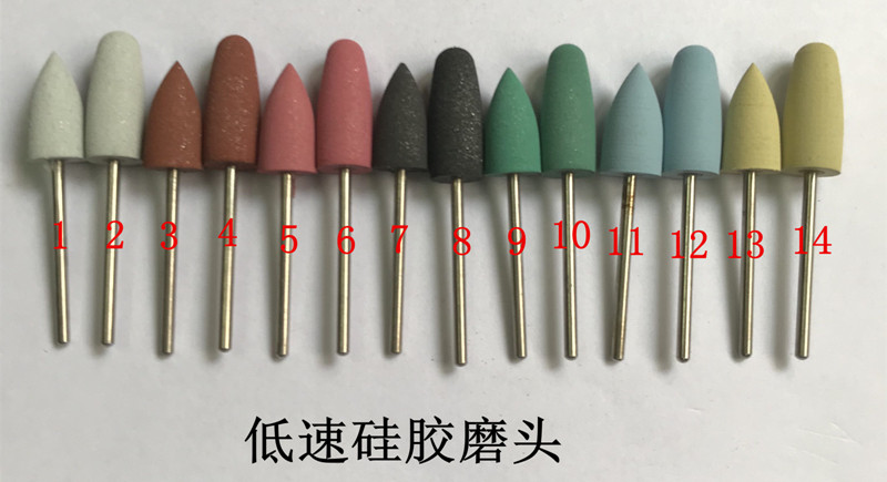 硅橡胶抛光磨头 橡胶磨头低速手机硅胶磨头 南韩打磨机低速直机用