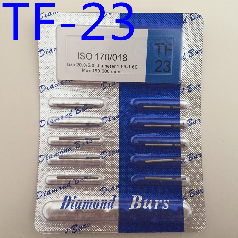 King Diamond Sand-pin Dental Needle Dental needle High-speed mobile phone Pin Double Layer Sand model fully ultra-abrasion resistant TF-23