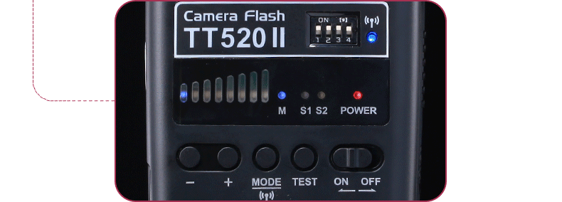 Bò TT520II đầu đèn flash máy ảnh Canon Nikon SLR giày nóng ánh sáng ảnh ngoài trời 5d2 / 600D / 700d đèn flash bên ngoài off-camera set-top Vintage SLR máy ảnh đèn flash - Phụ kiện máy ảnh DSLR / đơn kẹp điện thoại tripod