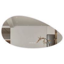 Artistic Irregular Smart Bathroom Mirror Wall-mounted Dressing Table Bathroom Decoration Bathroom Light Mirror