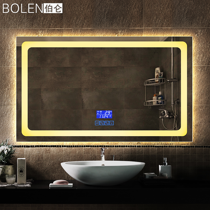 Usd 163 43 Bolen Bathroom Mirror Led Light Toilet Lightbox Moreview Prevnext Bolen Bathroom Mirror Led Light