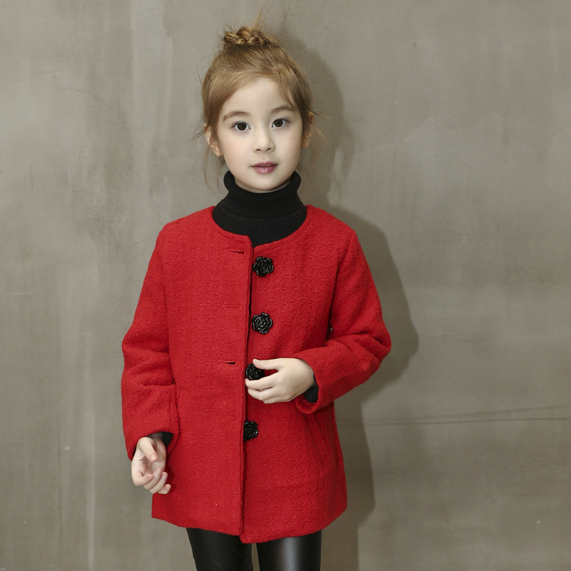 Manteau pour fille en laine - Ref 2161590 Image 21