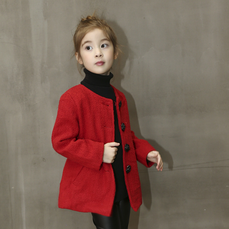 Manteau pour fille en laine - Ref 2161590 Image 20