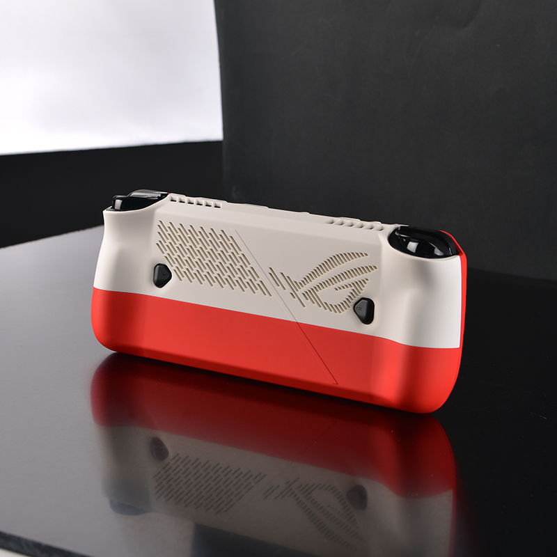Red Seal Asus Rog Handheld Console Color-Blocking Protective Case Allyx Full-Cover Hard Case Suitable for Asus Rog Second Generation