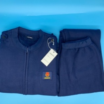 20 fire flame blue velvet pants autumn winter plus velvet padded cold area warm velvet pants set