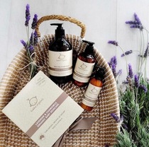 * Small forest * Australian bubba children baby baby organic shampoo bath moisturizing spray suit gift box