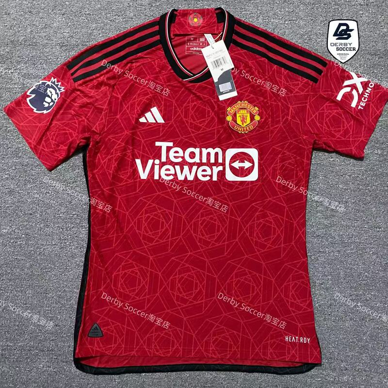 [in Stock] 23-24 Manchester United Home Short-Sleeved Player Version Jersey In3520