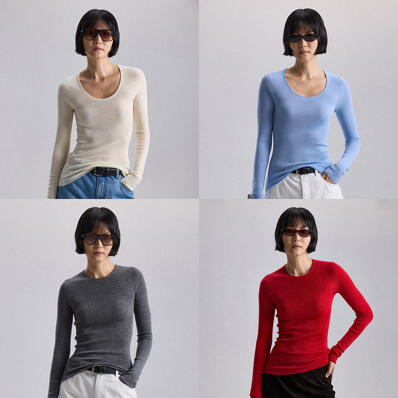 Open Store/Discounts: German Biella Washable Tec Wool 16-Gauge Seamless Knit Base Layer Top Open Store/Discounts: German Biella Washable Tec Wool 16-Gauge Seamless Knit Base Layer Top