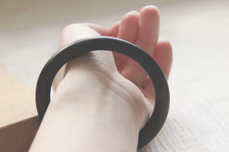 N ~ Ленд по-настоящему белый, браслеты из ebony дерева, многоцилиндровый рот 54 ~ 62 без коробки тыквенный фантазийный городок