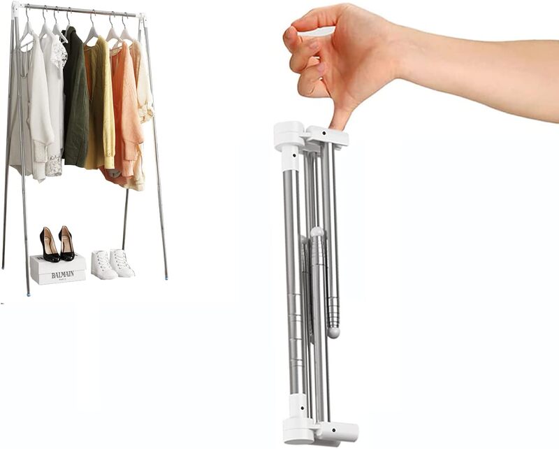 Portable Travel Clothes Drying Rack, Foldable Clothes Hanger, Dance Camping Drying Rack, Rv Indoor and Outdoor Floor-Standing Mini Clothes Hanger Portable Travel Clothes Drying Rack, Foldable Clothes Hanger, Dance Camping Drying Rack, Rv Indoor and Outdoor Floor-Standing Mini Clothes Hanger