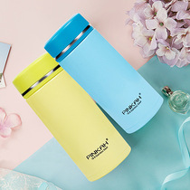 Fashion Light Vacuum Thermos cup men and women Tea Cup Office cup tea filter tea compartment portable kettle 3507