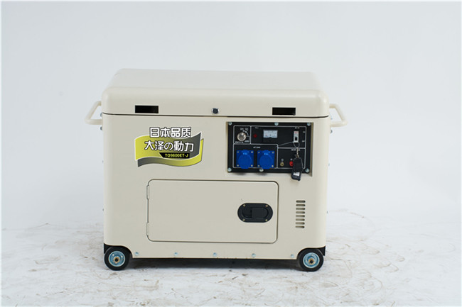 Diesel generating set 8kw Small Home 220V Single double bar 380V 5 KW 5 KW 10 15 turbocharged